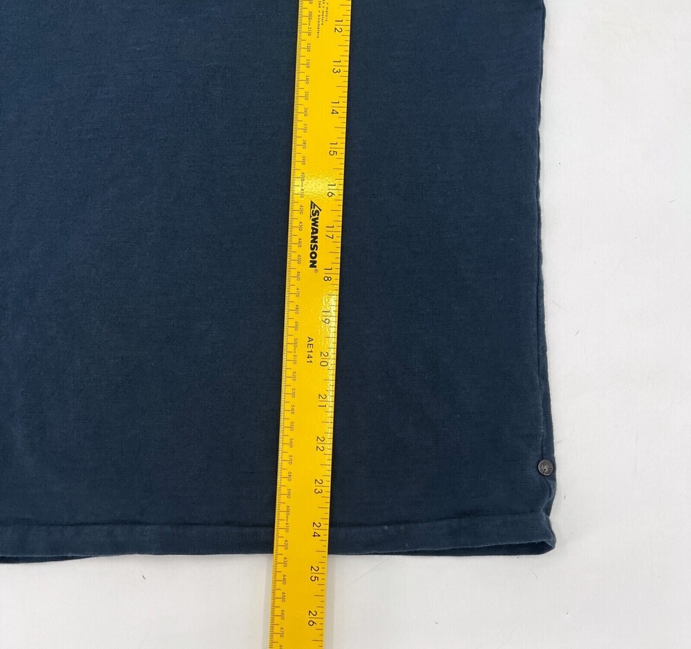 Guess Shirt Mens Small Navy T-Shrit Short Sleeve Graphic - Picture 8 of 10